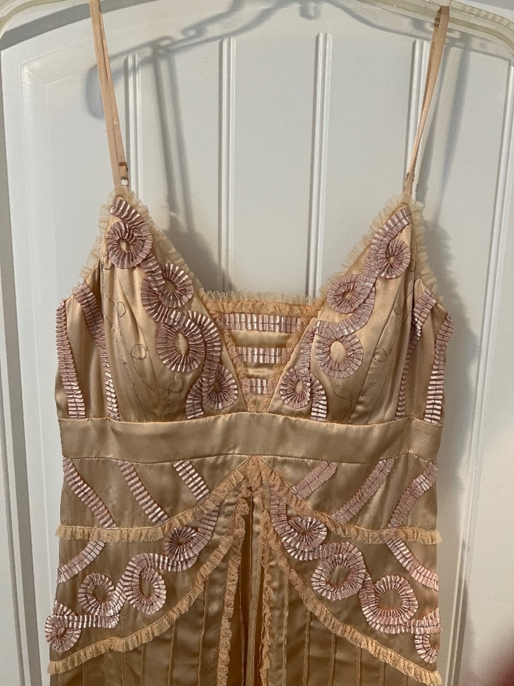 Sue Wong silk cocktail dress